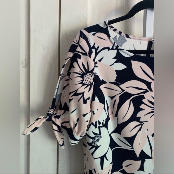 Eliza J Floral Shift Dress Sz S - Picture 7 of 7